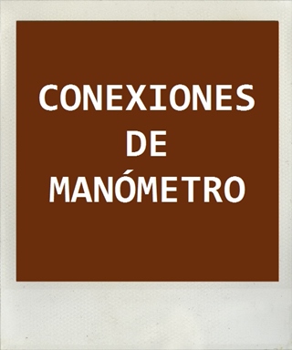 conexiones de manometro