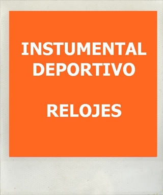 instrumental deportivo relojes